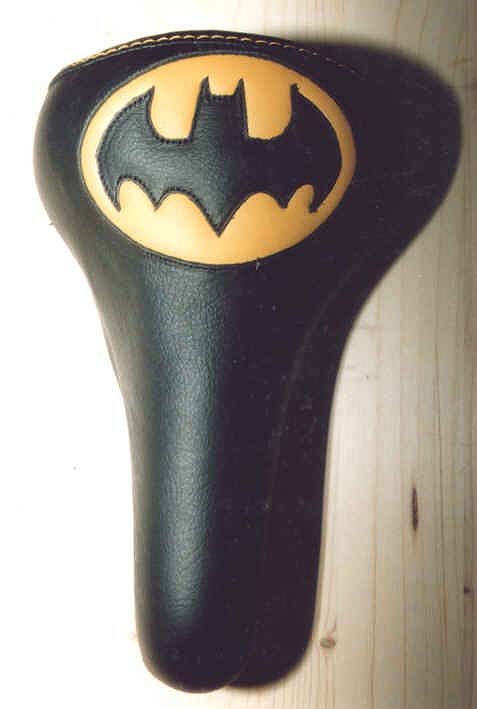 Fahrradsattel mit Batman - Motiv