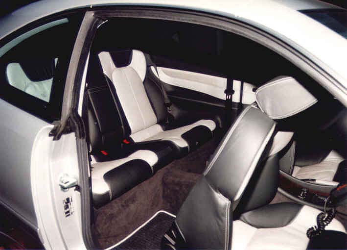 Mercedes CLK Typ C208 Innenausstattung Ruecksitzbank