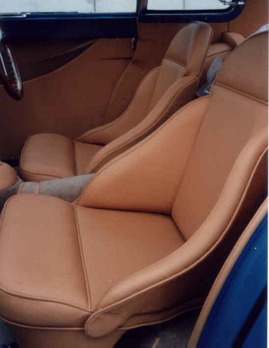 Ferrari 250MM Baujahr 1953 Innenausstattung Fahrersitz