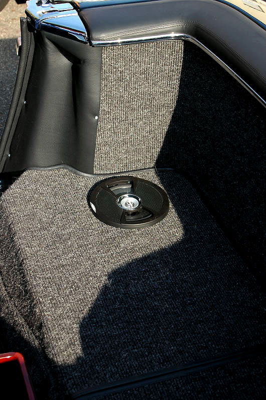 MERCEDES SL280 Pagode 1969 Gep�ckraum