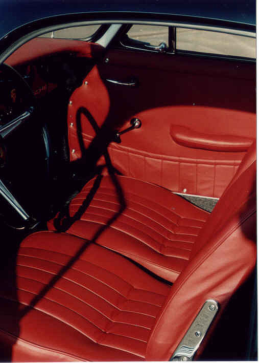 Porsche 356C Baujahr 1964 Innenausstattung