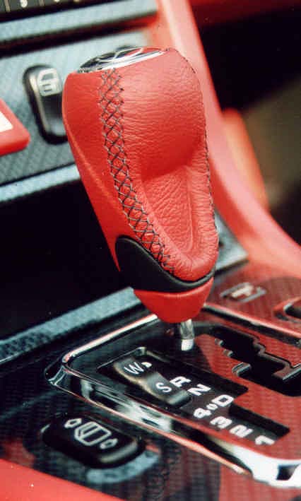 Mercedes SLK Typ R170 Innenausstattung Schaltknopf