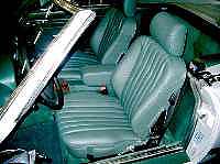 Mercedes SL Typ W 107 Fahrersitz