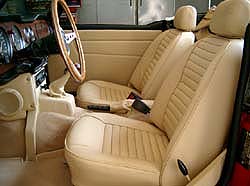 Triumph TR6 C Innenausstattung Fahrersitz