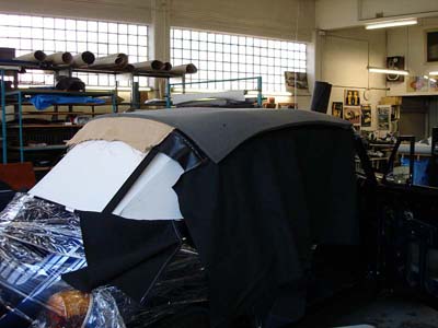 VW 1303 Verdeck-Polster