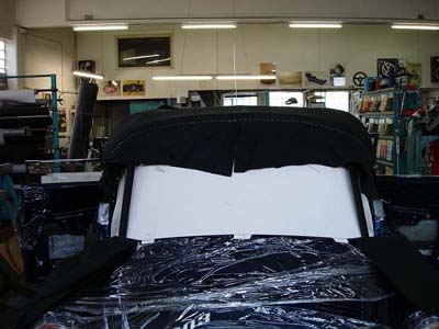 VW 1303 Verdeck Einschlagtuch