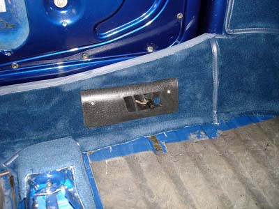 VW 1303 Teppich-Ausstattung